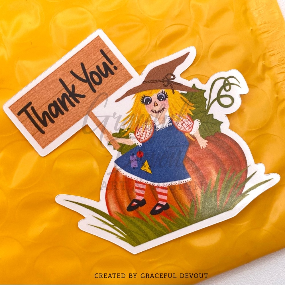 Thank You!- 2" (inches) (96ct.) Stickers - Picture 2 of 4